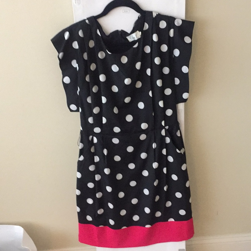 Eliza J dress with wrap around strap.